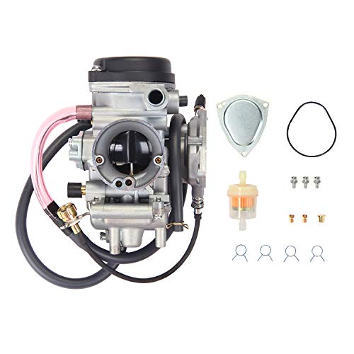 Carburetor Carb for ATV Yamaha 2000-2006 Kodiak 400 YFM400 & Big Bear 400, 2004-2006 Bruin 350, 2007-2011 Grizzly 350, 2007-2012 Grizzly 450, 2006-2009 Wolverine 350, 2007-2010 Wolverine 450