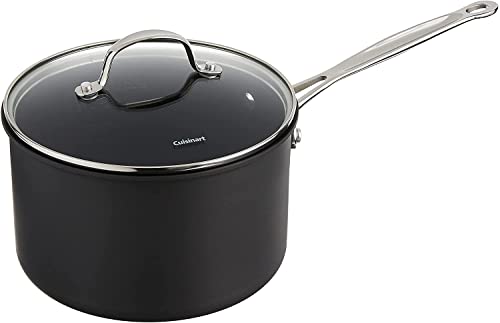 Cuisinart 6194-20 Chef's Classic 4-Quart Nonstick-Hard-Anodized, Saucepan w/Cover