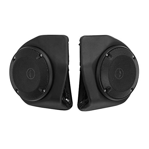 TCMT 6.5" King Tour Pack Rear Speaker Fits for Harley Touring Electra Glide Street Glide Road Glide Ultra Limited Tri Glide 2014-2023