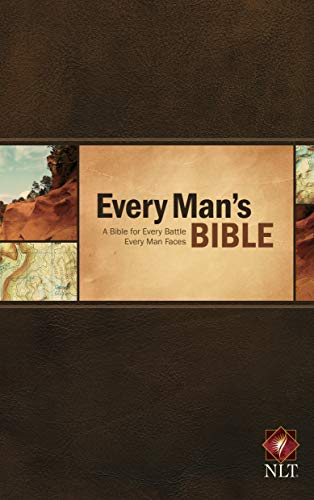 Every Man's Bible: New Living Translation (Hardcover, Every Mans Series)  Study Bible for Men with Study Notes, Book Introductions, and 44 Charts