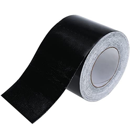 RealPlus 4" x100' RV Underbelly Tape Camper Mobile Home Belly Tape Travel Trailer Bottom Repair Tape RV Underbelly Material Sealing Permanent Adhesive Patch Waterproof Tape