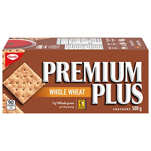Christie Premium Plus Whole Wheat Crackers 500g from Canada