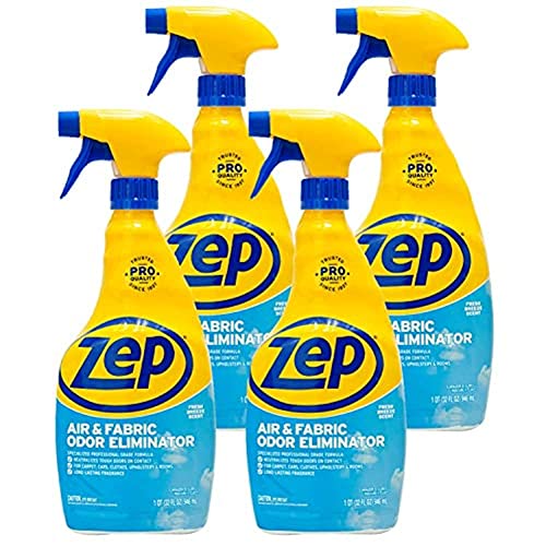 Zep Air and Fabric Odor Eliminator - 32 Oz (Pack of 4) ZUAIR324 - Refresh Your Home, Office and Business