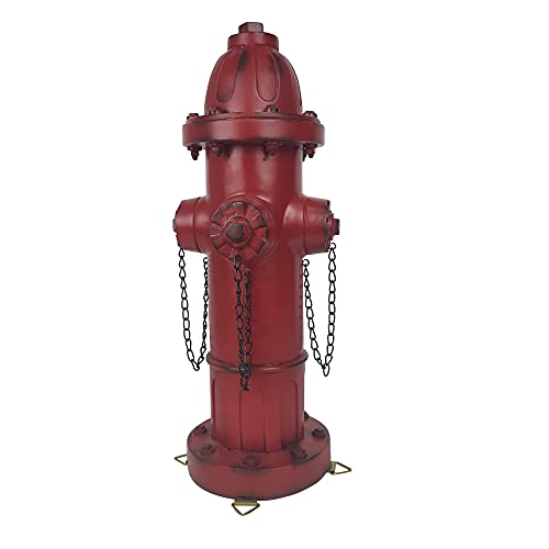 Glorison Fire Hydrant for Dogs to Pee On-16 Inches Puppy Pee Post Training Tool Yard Garden Indoor Outdoor Statue