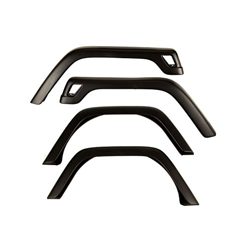 Omix | 11603.02 | Fender Flare Kit, 4 Piece, Factory Style | OE Reference: 55254918K | Fits 1997-2006 Jeep Wrangler TJ