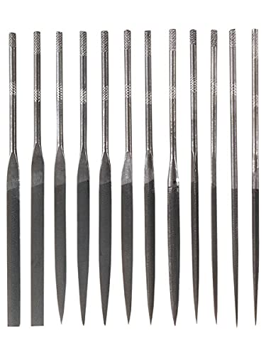 VCT 12PC Assorted Needle File Set Precision for Jeweler Artist Hobby Sculptor