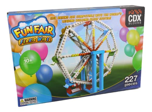 CDX Blocks Fun Fair Ferris Wheel Construction Set