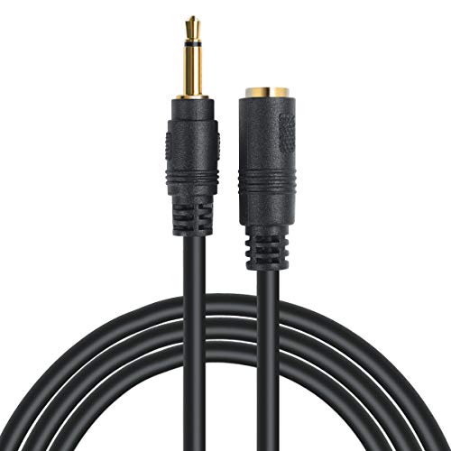 3.5mm Mono Extension 3FT - 12V Trigger, Only for IR Infrared Sensor Receiver Extension Extender, 3.5mm 1/8" TS Monaural Mini Mono Audio Male to Female Cable (3FT)
