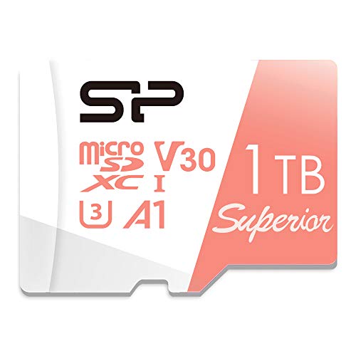 Silicon Power 1TB Micro SD Card U3 Nintendo-Switch, Steam Deck Compatible, SDXC microsdxc High Speed MicroSD Memory Card with Adapter