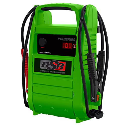 Schumacher DSR Pro Series DSR141G 2000 Peak Amp Jump Starter and DC Power Source in Limited Edition Green