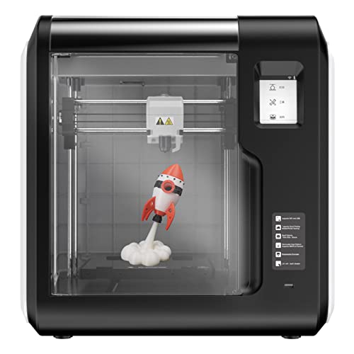 FLASHFORGE 3D Printer Adventurer 3 Pro with 2 Removable Nozzle, Glass Bed and Leveling-Free, Fully Assembled, High Precision Printing with PLA/ABS/PETG/PLA-CF/PETG-CF