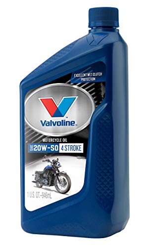 Valvoline 4-Stroke Motorcycle 20W-50 Motor Oil 1 QT