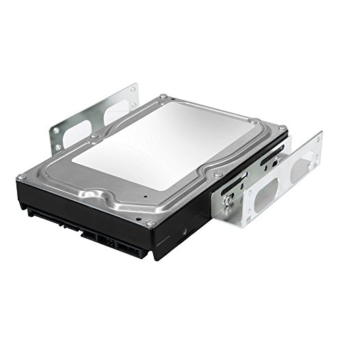 Kingwin SSD Hard Drive Mounting Kit Internal, Convert Any 3.5 Solid State Drive / HDD Into One 5.25 Inch Drive Bay. Mounting Screws Included, Quick and Easy Installation [HDM-229]