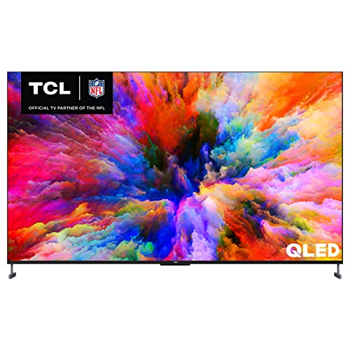 TCL 98" Class XL Collection 4K UHD QLED Dolby Vision HDR Smart Google TV  98R754,Black