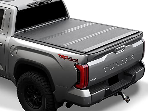 Armordillo USA 7162198 CoveRex TFX Series Low Profile Hard Tri-Fold Truck Bed Tonneau Cover Fits 2015-2022 Ford F150 5.5 Ft (66") Short Bed