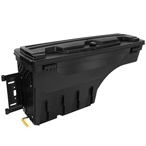 Aintier Left Driver Side Swingcase Truck Bed Tool Box Compatible For For Ford F-150 1997-2014
