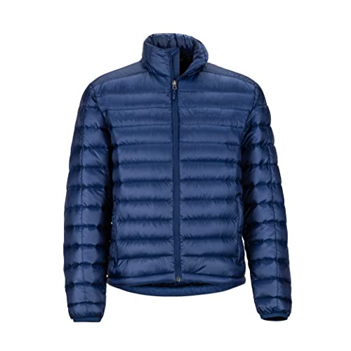 MARMOT Men's Zeus Jacket | Down-Insulated, Water Resistant, Lightweight | Arctic Navy, Medium