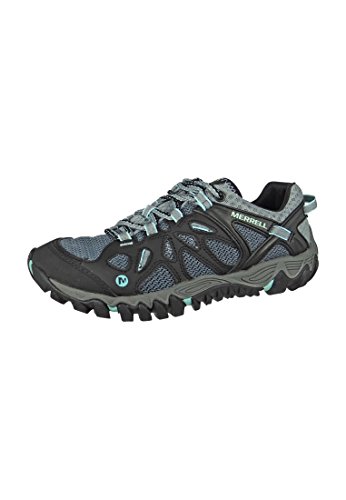 Merrell Women's All Out Blaze Aero Sport Hiking Water Shoe,Black/Aventurine,8 M US