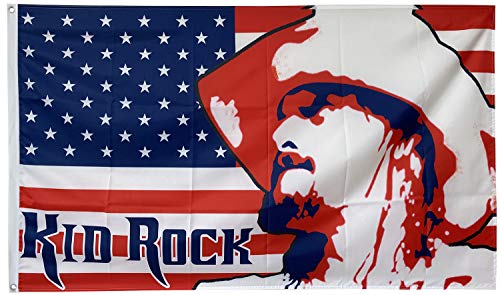 Dimike Kid Rock Born Free Video Flag 3x5ft Banner