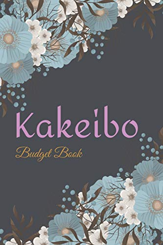 Kakeibo Budget Book: Personal expense journal tracker - monthy goals - Bookkeeping - log book accounting. 6"x9"