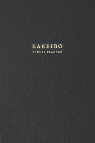 Kakeibo Budget Planner: Kakeibo Journal  Personal Expense Tracker for Bookkeeping Budgeting & Money Saving | Monthly Budget Planner Book Bill Payment ... Black Design 6 x 9 (Premium Cream Paper)