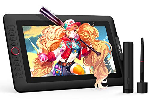 XPPen Artist13.3 Pro Drawing Tablet with Screen Full-Laminated Graphics Drawing Monitor Graphics Tablet with Adjustable Stand and 8 Shortcut Keys (8192 Levels Pen Pressure, 123% sRGB)