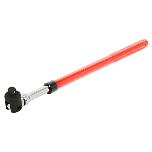 ARES 40009  1/2-Inch Drive Extendable Red Breaker Bar  16-Inch to 24-Inch Extendable Length  Easy Use Twist Lock Adjustable Design