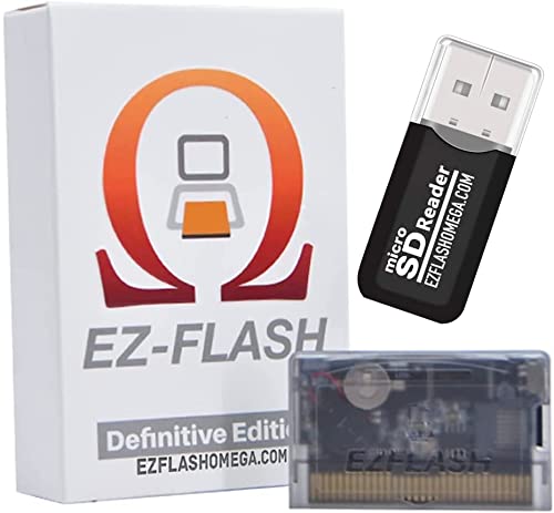 EZ Flash Omega Definitive Edition EZ Flash Omega DE Game Card EZFlash for GBA GBA SP DS NDS NDS Lite Geddes Up To 128GB