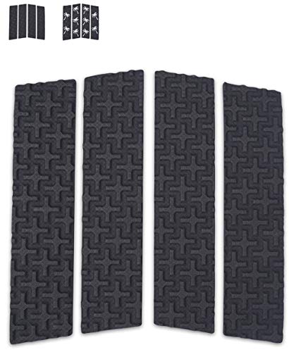 Ho Stevie! Front Traction Pad for Surfboards and Skimboards [Choose Color] (Black)