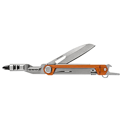 Gerber Gear Armbar Slim Drive, Pocket Knife Multitool with Screwdriver, Burnt Orange