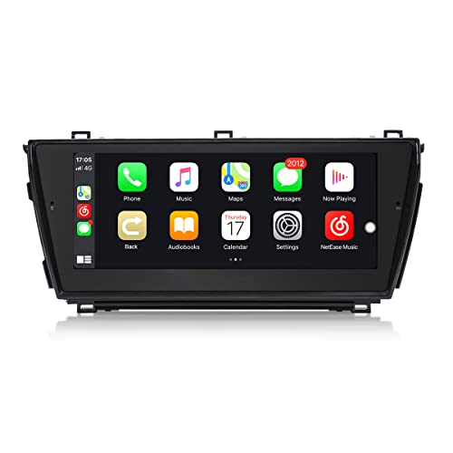 JOYING Android 10 Double Din Car Stereo for Toyota Corolla 2014 2015 2016 with 8.8 Inch IPS Touchscreen GPS Navigation Built-in Android Auto CarPlay Support 5G WiFi/FM Radio