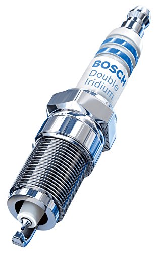 Bosch Automotive 9656 Double Iridium Spark Plug, Up to 4X Longer Life (Pack of 4)