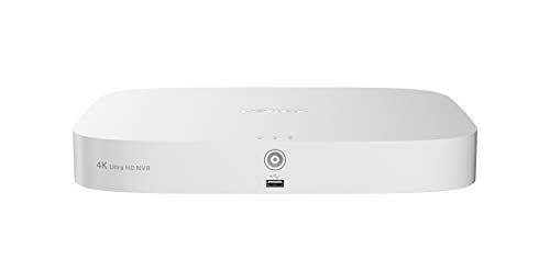 Lorex 4K 8-Channel 2TB Network Video Recorder (NVR) with Smart Motion Detection, Voice Control and Fusion Capabilities
