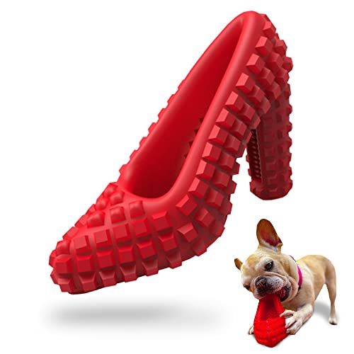 TOME DOG TOYS for Aggressive Chewers  Shoe Dog Toy for Small and Medium Dogs  Dog Chew Toy for Mental Stimulation, Boredom  Teething Toys for Strong Teeth and Gums  Fun Dog Puzzle Toy