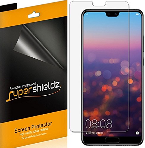 (6 Pack) Supershieldz Designed for Huawei P20 Screen Protector, High Definition Clear Shield (PET)