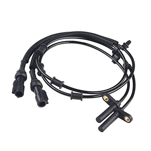 WMPHE Compatible with 1 Pair Front Left & Right ABS Wheel Speed Sensor Ford F150 2005 2006 2007 2008, Lincoln Mark LT 2007 2008, Replace OEM 7L3Z-2C204-A 695-044, Only for RWD Models