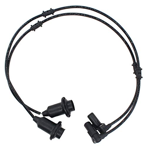 NewYall Set of 2 Rear Right Passenger and Left Driver Side ABS Wheel Speed Sensor