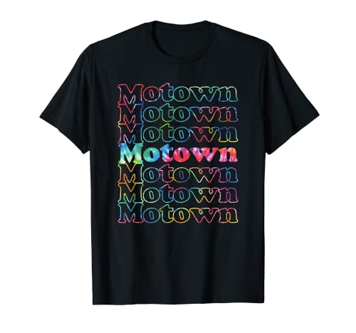 Motown Music Tie Dye T-Shirt