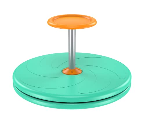 Spinner-X Seated Spinner Sensory Toy, Sit Spinner Toy Bigger Size and Durable Material for Kids- Ages 3 and up (Green) by BARNEY KAITE BS