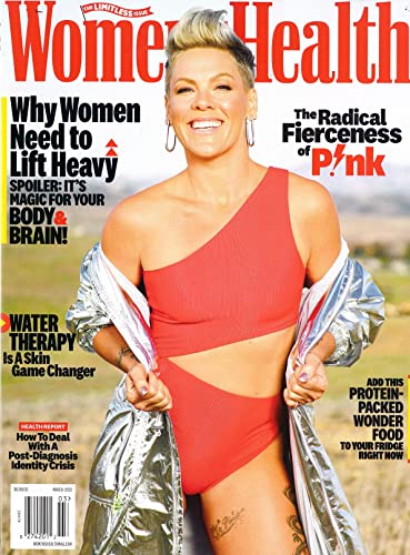 WOMEN'S HEALTH MAG. - MARCH 2023 - THE RADICAL FIERCENESS OF PINK (COVER)