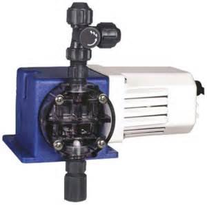 X015-XA-AAAAXXX:PULSATRON-Pulsatron Chemtech 100 Metering Pump 115 Pulsatron Chemtech Series 100 Diaphragm Metering Pump, 115V, 15 GPD Max, San/PVC/CSPE/Ceramic Liquid End.44" PVC X .50" Pe Tubing