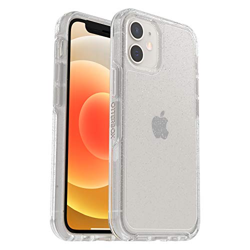 OtterBox for Apple iPhone 12 Mini, Sleek Drop Proof Protective Clear Case, Symmetry Clear Series, Stardust