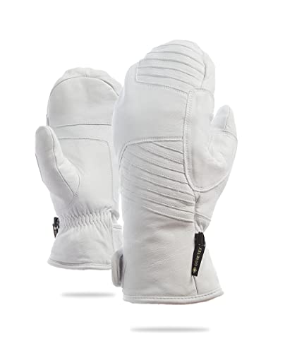Spyder Women's Standard Turret Gore-TEX Ski Glove, White, Large