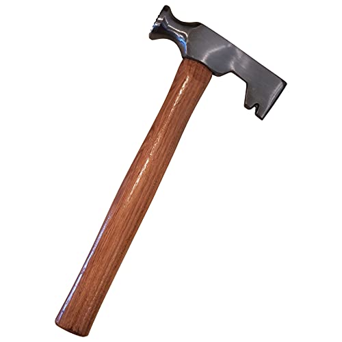 Drywall Ax Hammer Drop-Forged Steel Head and Wood Grip (14oz)