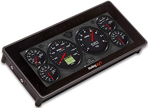 NEW HOLLEY EFI 6.86" PRO TOUCHSCREEN DIGITAL DASH,1.25" DEPTH,3.4375" HEIGHT,7.5625" WIDTH,COMPATIBLE WITH HOLLEY DOMINATOR,HP,TERMINATOR X & SNIPER EFI SYSTEMS