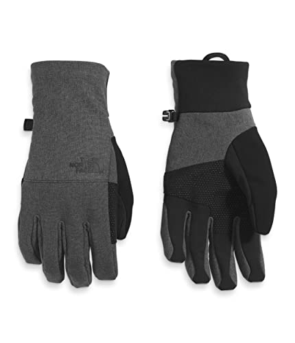 THE NORTH FACE Men's Apex + Etip Glove, TNF Dark Grey Heather, Small