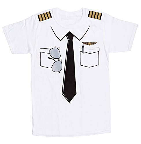 Luso Aviation The Pilot Uniform T-Shirt Medium White