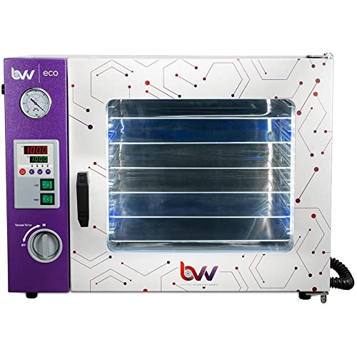 BVV 1.9CF ECO Vacuum Oven - 4 Wall Heating, LED Display, LED's - 5 Shelves Standard