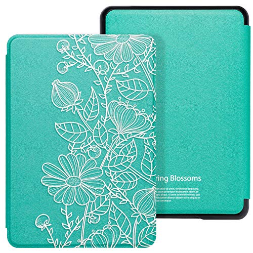 WALNEW Case for Kindle Paperwhite 10th Generation-2018, Slim PU Leather Case Smart Auto Wake/Sleep Cover Only Fits 2018 All-New Kindle Paperwhite 10th Gen (Model No. PQ94WIF), Mandala