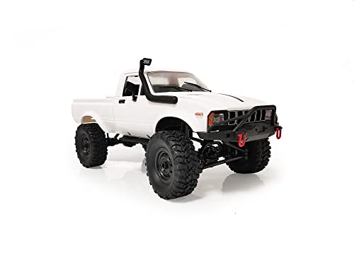 FANCYWING WPL C24-1 Remote Control Car Full Scale 1:16 4WD Off-Road Truck with Headlight RC Car, Climbing Vehicle Speed Model Toys